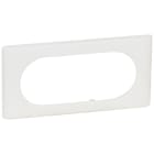 Legrand - Plaque Céliane Poudré 4 à 5 modules - finition Craie
