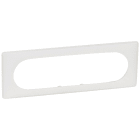 Legrand - Plaque Céliane Poudré 6 à 8 modules - finition Craie