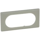 Legrand - Plaque Céliane Poudré 4 à 5 modules - finition Argile
