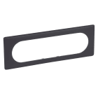 Legrand - Plaque Céliane Poudré 6 à 8 modules - finition Basalte