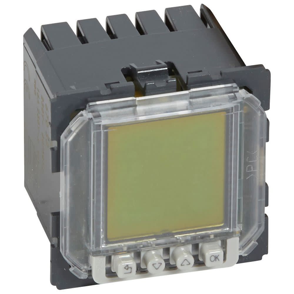 Legrand - Interrupteur horaire programmable Céliane 230V~ 50Hz à 60Hz
