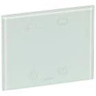 Legrand - Commande tactile Céliane 4 scénarios pour hôtel - Verre Kaolin