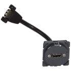 Legrand - Prise audio et vidéo HDMI version 2.0 Type-A Céliane pré-connectorisée