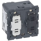 Legrand - Actionneur MyHOME_Up Céliane avec commande intégrée pour volets motorisés