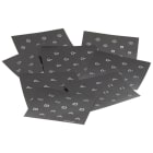 Legrand - Etiquettes avec pictogramme pour repérage des fonctions Céliane graphite