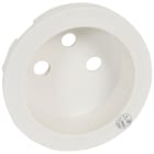Legrand - Enjoliveur antimicrobien Céliane pour prise de courant 2P ou 2P+T - Blanc