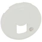 Legrand - Enjoliveur antimicrobien Céliane prise téléphone réseau mixte/basique - Blanc