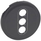 Legrand - Enjoliveur Céliane pour prises RCA - finition graphite