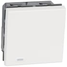 Legrand - Enjoliveur Céliane pour entrée source + alimentation diffusion sonore - graphite