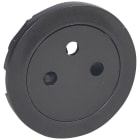 Legrand - Enjoliveur Céliane pour prise de courant 2P+T Surface - finition graphite