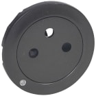 Legrand - Enjoliveur Céliane pour prise 2P+T Surface à voyant - finition graphite