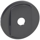 Legrand - Enjoliveur large Céliane pour interrupteur ou va-et-vient Intuition - graphite
