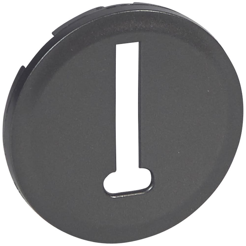 Legrand - Enjoliveur Céliane pour prise téléphone 8 contacts - finition graphite