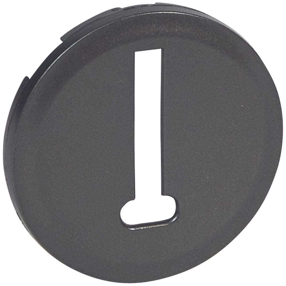 Legrand - Enjoliveur Céliane pour prise téléphone 8 contacts - finition graphite