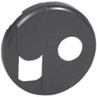 Legrand - Enjoliveur Céliane pour prise téléphone RJ45 et TV simple - finition graphite