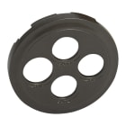 Legrand - Enjoliveur Céliane pour prise TV-R-SAT-SAT 2 câbles - finition graphite