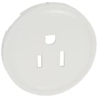 Legrand - Enjoliveur Céliane pour prise de courant 2P+T standard US - Blanc