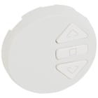 Legrand - Enjoliveur Céliane pour interrupteur individuel radio-RTS Somfy - Blanc