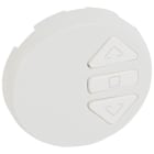 Legrand - Enjoliveur Céliane pour interrupteur individuel radio-RTS Somfy - Blanc