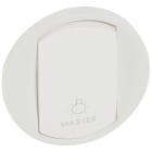 Legrand - Enjoliveur Céliane pour commande générale hôtel interrupteur ou poussoir - blanc