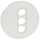 Legrand - Enjoliveur Céliane pour prises RCA - Blanc