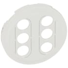 Legrand - Enjoliveur Céliane pour double prises RCA - Blanc
