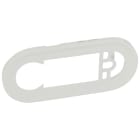 Legrand - Enjoliveur Céliane pour thermostat ou programmateur chauffage - Blanc
