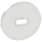 Legrand - Enjoliveur Céliane pour prise USB - Blanc