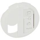 Legrand - Enjoliveur Céliane pour prise simple pour réseau Optimum - Blanc