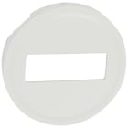 Legrand - Enjoliveur Céliane pour prise optique - Blanc