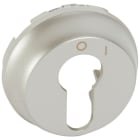 Legrand - Enjoliveur Céliane pour interrupteur à clé 2 positions - finition titane