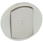 Legrand - Enjoliveur Céliane interrupteur/va-et-vient + symbole Ne pas déranger - titane