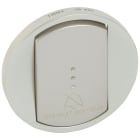 Legrand - Enjoliveur Céliane interrupteur/va-et-vient + symbole Ne pas déranger - titane