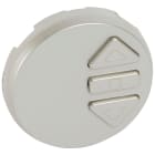 Legrand - Enjoliveur Céliane pour interrupteur individuel radio-RTS Somfy - titane