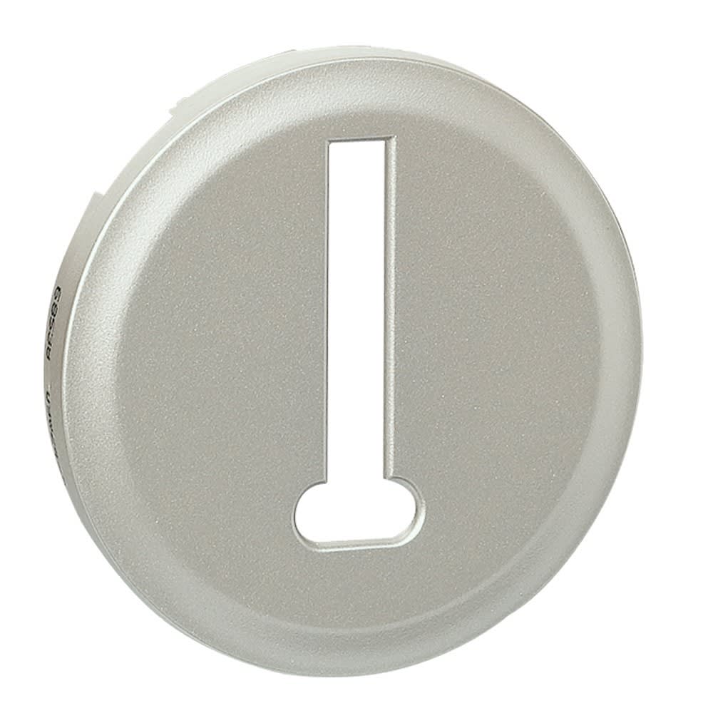 Legrand - Enjoliveur Céliane pour prise téléphone 8 contacts - finition titane