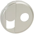Legrand - Enjoliveur Céliane pour prise téléphone RJ45 et TV simple - finition titane