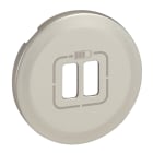 Legrand - Enjoliveur Céliane pour prise double USB Type-A et Type-C - titane
