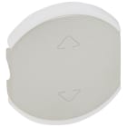 Legrand - Enjoliveur double Céliane pour volets roulants - titane