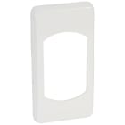 Legrand - Plaque Céliane Laqué 1 module - finition Blanc