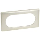 Legrand - Plaque de finition à clipser Céliane Métal 4 à 5 modules - Titane