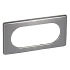 Legrand - Plaque Céliane Métal 4 à 5 modules - finition Tungstène