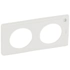 Legrand - Plaque Céliane 2 postes blanc antimicrobien
