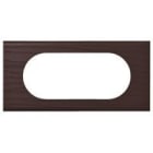 Legrand - Plaque Céliane Matières 4 à 5 modules - finition Teinté Wengué