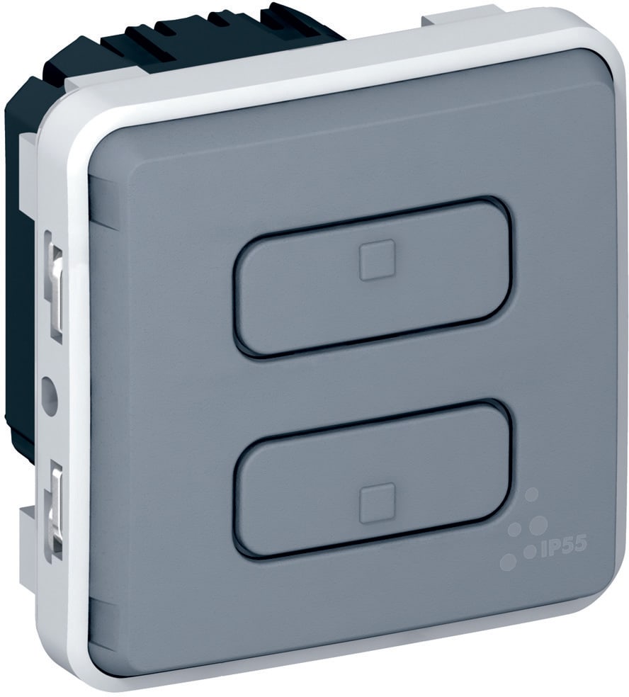 Legrand - INTER ETANCHE 2500W GRIS