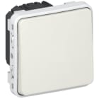 Legrand - Poussoir inverseur étanche NO+NF Plexo composable IP55 10A - blanc