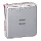 Legrand - Interrupteur ou va-et-vient témoin (voyant fourni) Plexo - Gris