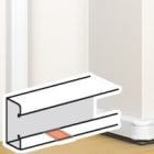 Legrand - Joint corps adhésif goulotte à clippage direct Mosaic 50x105mm/50x145mm -blanc