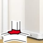 Legrand - Dérivation d'angle intérieur pour goulottes Mosaic 50x80/105/130