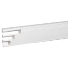 Legrand - Goulotte 3 compartiments à clippage direct 50x180mm Mosaic - blanc antimicrobien