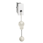 Legrand - Interrupteur à tirette Mosaic - 1 module - blanc antimicrobien